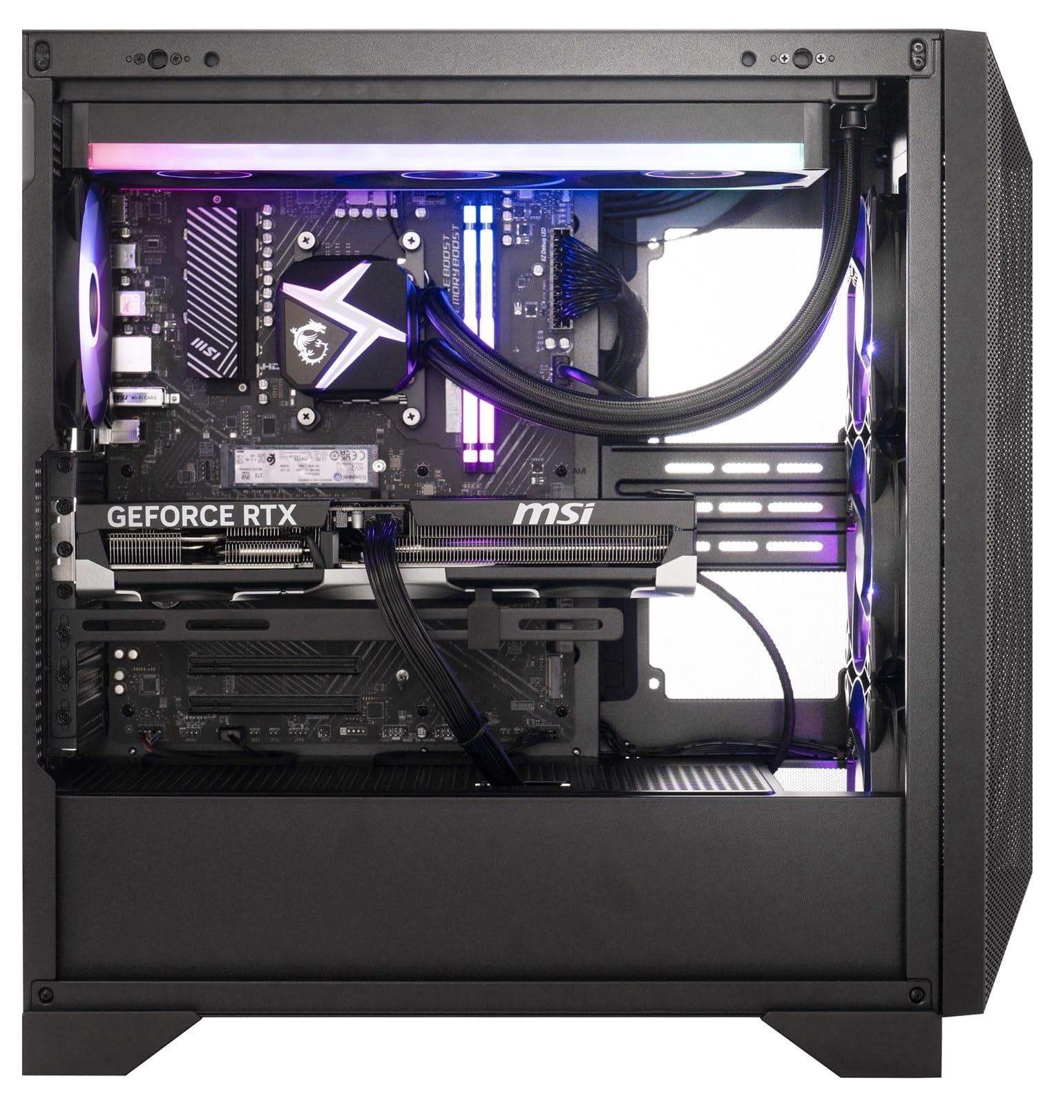 [2025] MSI Aegis ZS2 C7NVV-1278US (AMD Ryzen 9 7900X, 96GB DDR5 RAM, 2X 2TB NVMe SSD, NVIDIA GeForce RTX 5080, Windows 11) Gaming Desktop PC - Flex Gamingproduct_type