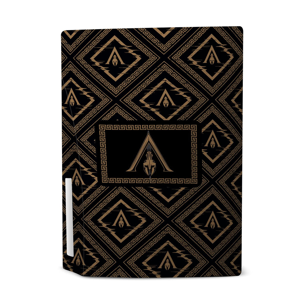 Alexios with Spear Odyssey Artwork Matte Vinyl Faceplate Sticker Gaming Skin Case Cover Compatible with Sony Playstation 5 PS5 Disc Edition Console & DualSense Controller - Flex Gamingproduct_type