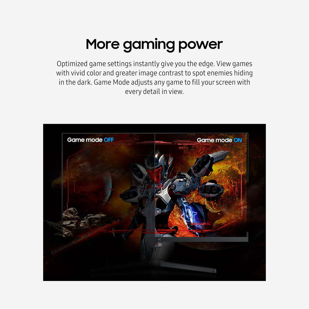 Samsung 24" (S30GD) Essential Monitor with IPS Panel and Tilt Only Stand, 100Hz Refresh Rate, Ergonomic Design, Advanced Eye Care, Game Mode, LS24D304GANXZA - Flex Gamingproduct_type