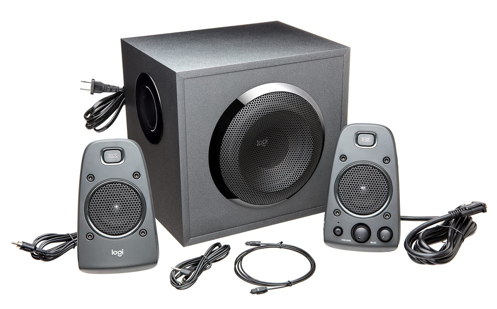 Logitech Z625 Powerful THX® Certified 2.1 Speaker System with Optical Input - Flex Gamingproduct_type