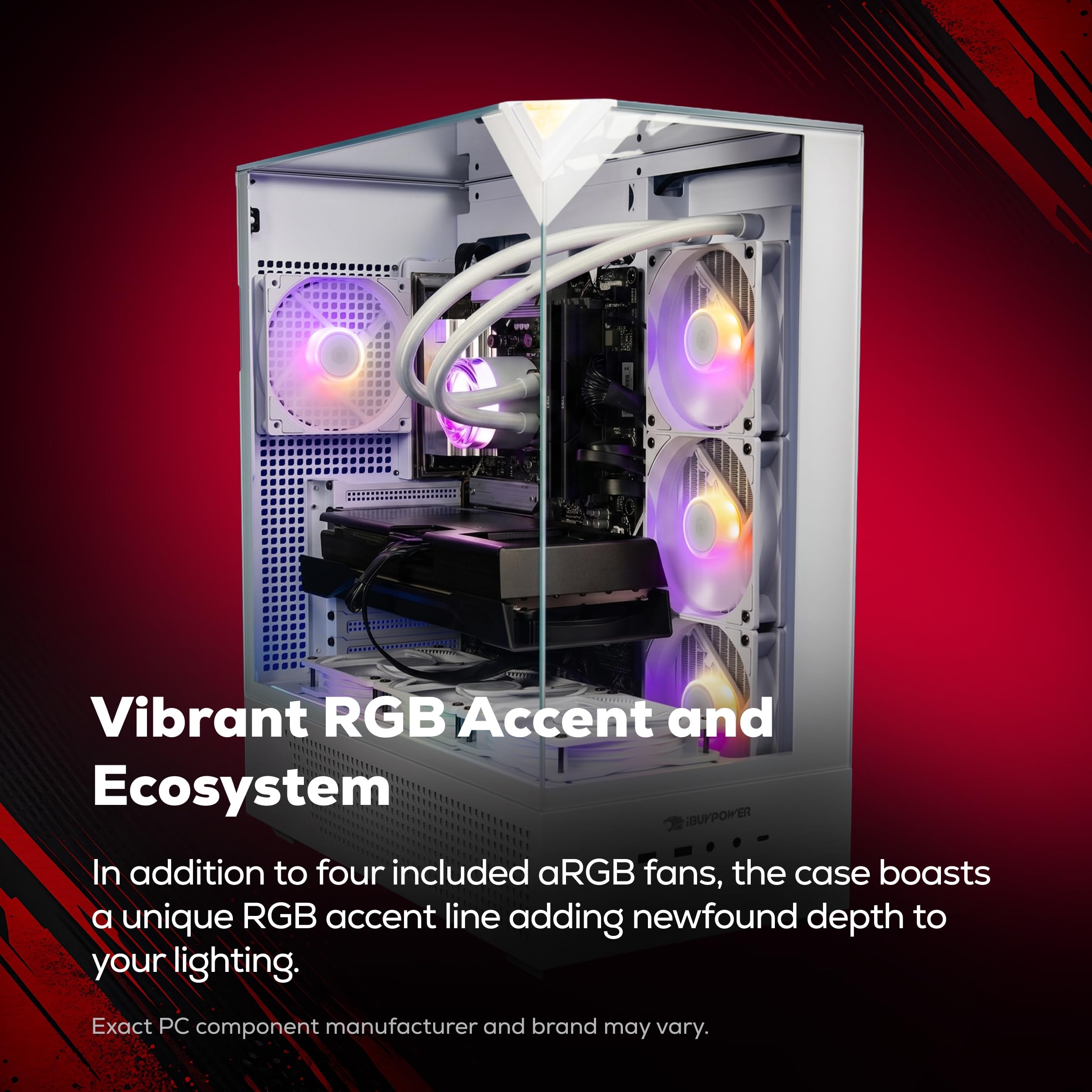 iBUYPOWER Element Gaming PC Desktop Computer AMD Ryzen 9 7900X CPU, NVIDIA GeForce RTX 5070 12GB GPU, 32GB DDR5 RAM, 1TB NVMe SSD, Windows 11 Home, Gamer Keyboard and Mouse - EWA9N5702 - Flex Gamingproduct_type