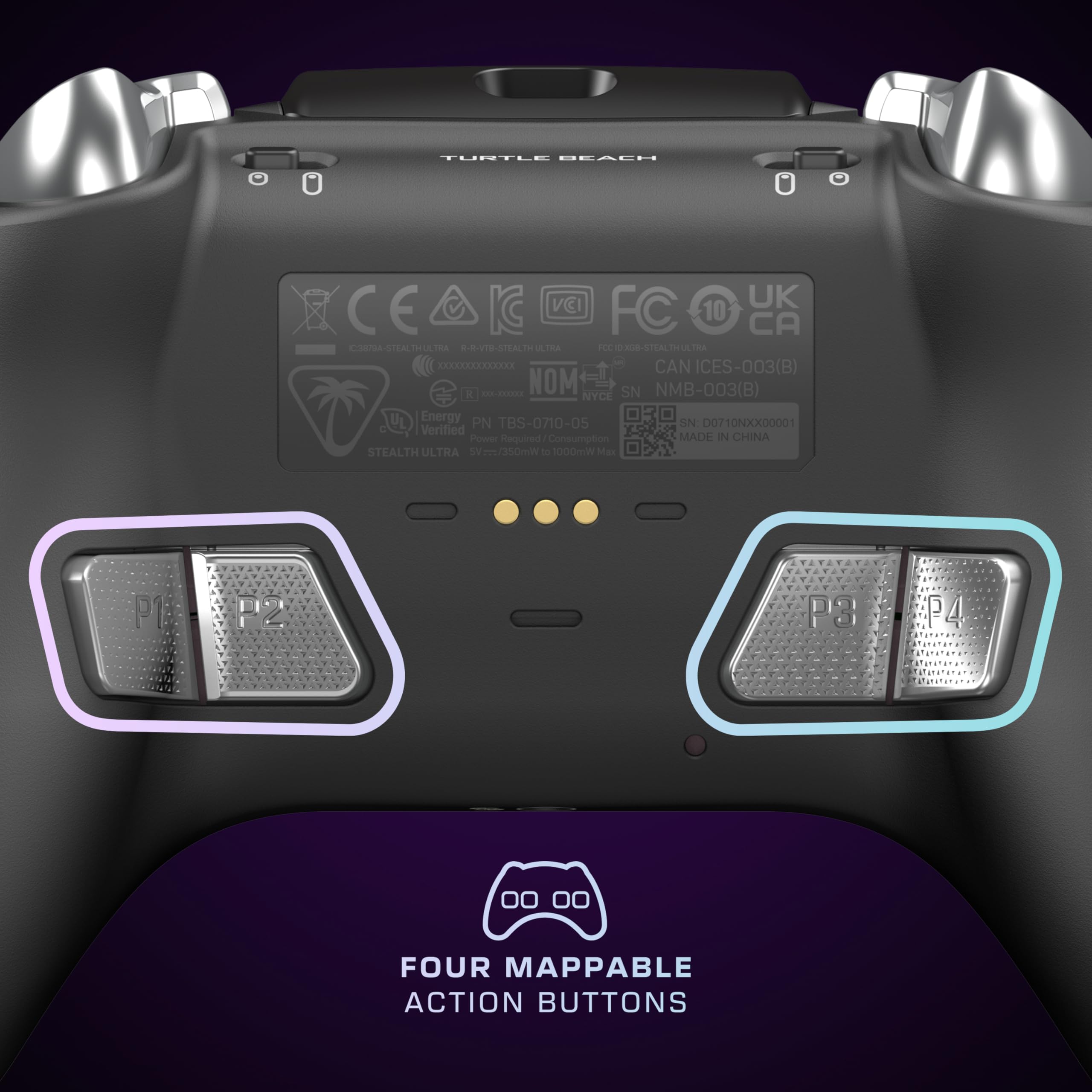 Turtle Beach Stealth Ultra Wireless RGB Gaming Controller, Xbox Series X|S | Also works with PC, Xbox One, Android, Bluetooth, Customizable Display Screen, Rapid Charging Dock, 30-Hr Battery, Black - Flex Gamingproduct_type