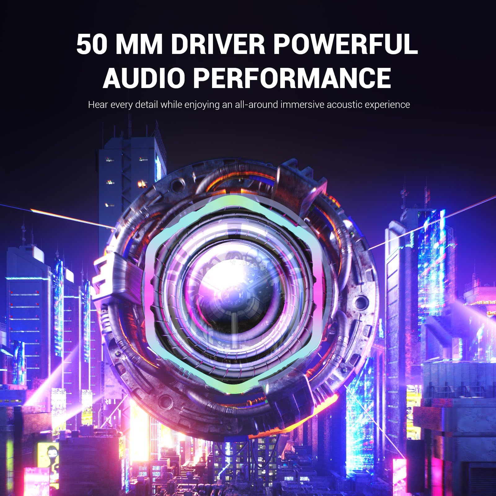 EKSA E1000 USB Gaming Headset for PC, Computer Headphones with Microphone/Mic Noise Cancelling, 7.1 Surround Sound, RGB Light - Wired Headphones for PS4, PS5 Console, Laptop, Call Center - Flex Gamingproduct_type
