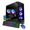iBUYPOWER Element Gaming PC Desktop Computer AMD Ryzen 9 7900X CPU, NVIDIA GeForce RTX 5070 12GB GPU, 32GB DDR5 RAM, 1TB NVMe SSD, Windows 11 Home, Gamer Keyboard and Mouse - EWA9N5702 - Flex Gamingproduct_type