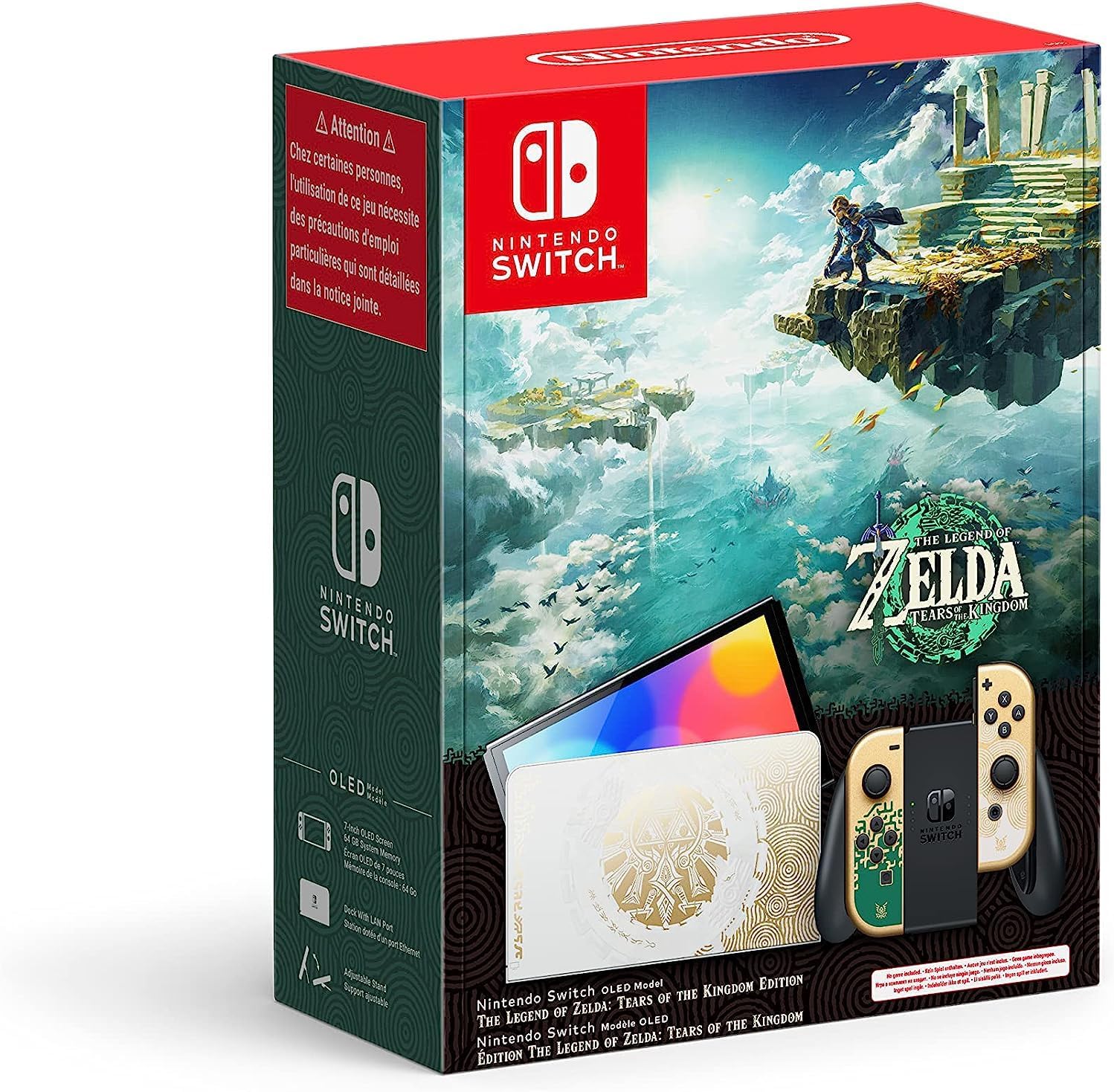 Elevate Your Gaming Experience with the Nintendo Switch OLED Zelda Edition - Flex Gamingproduct_type