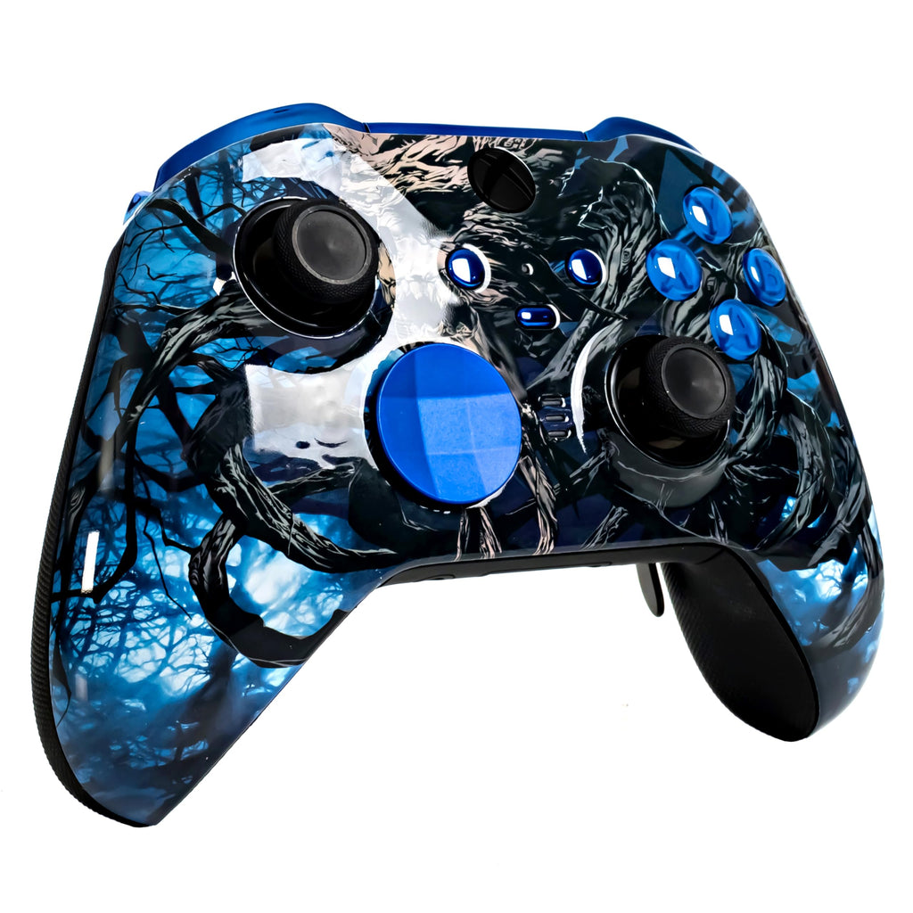 Xbox Elite Series 2 Custom Soft Touch Controller - Soft Touch Feel, Added Grip, Cool Blue Color - Compatible with Xbox One, Series X, Series S - Flex Gamingproduct_type