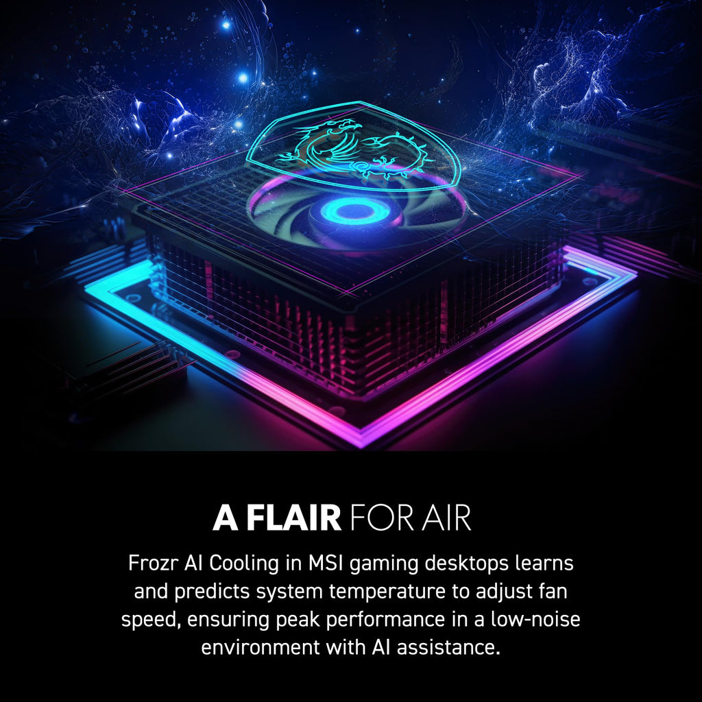msi Codex Z2 Gaming Desktop: AMD R7-8700F, GeForce RTX 5070, 32GB DDR5, 2TB m.2 NVMe SSD, USB Type-C, VR-Ready, Windows 11 Home : A8NVP-436US - Flex Gamingproduct_type