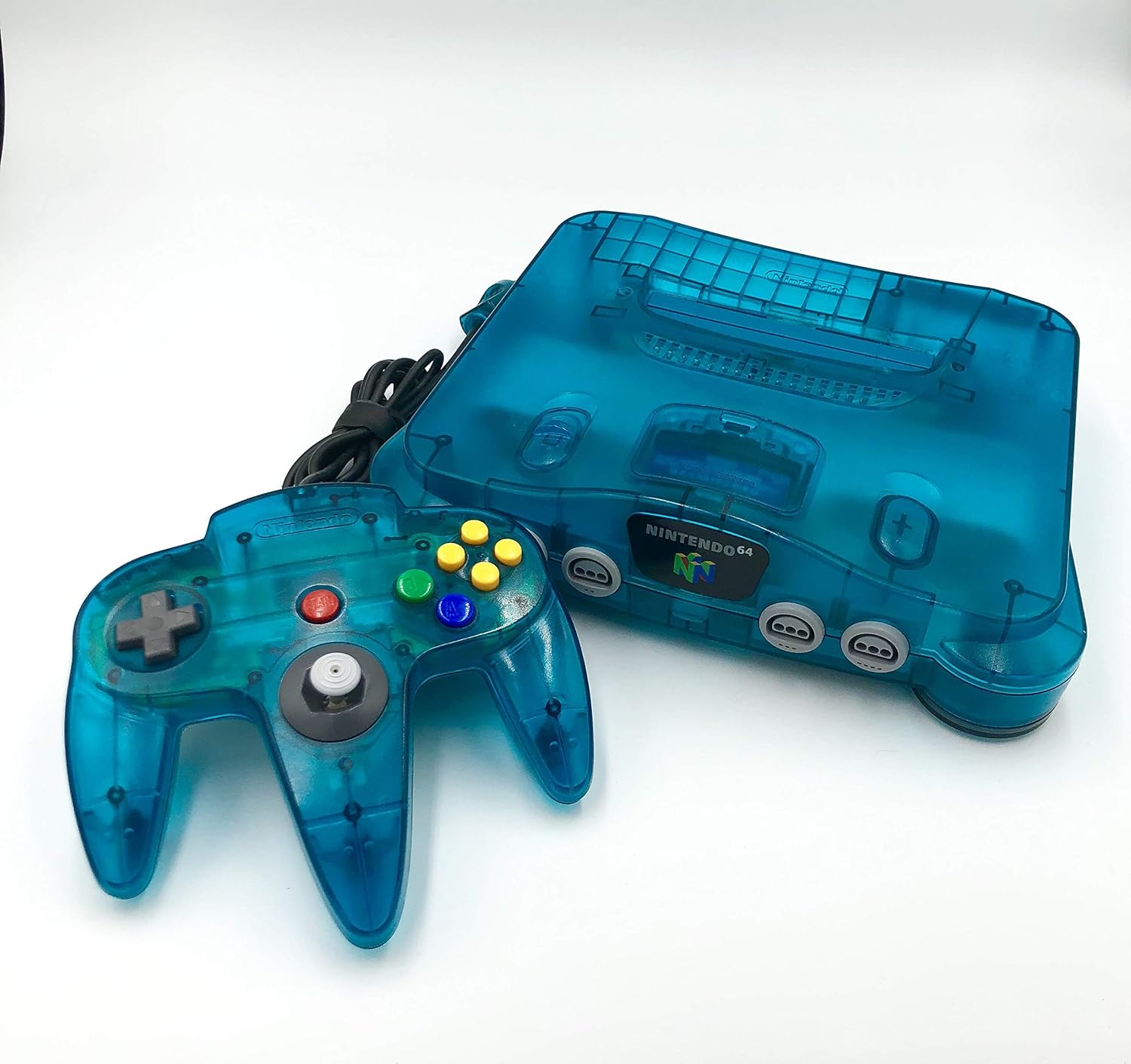 Nintendo 64 System - Video Game Console - Ice (Renewed) - Flex Gamingproduct_type