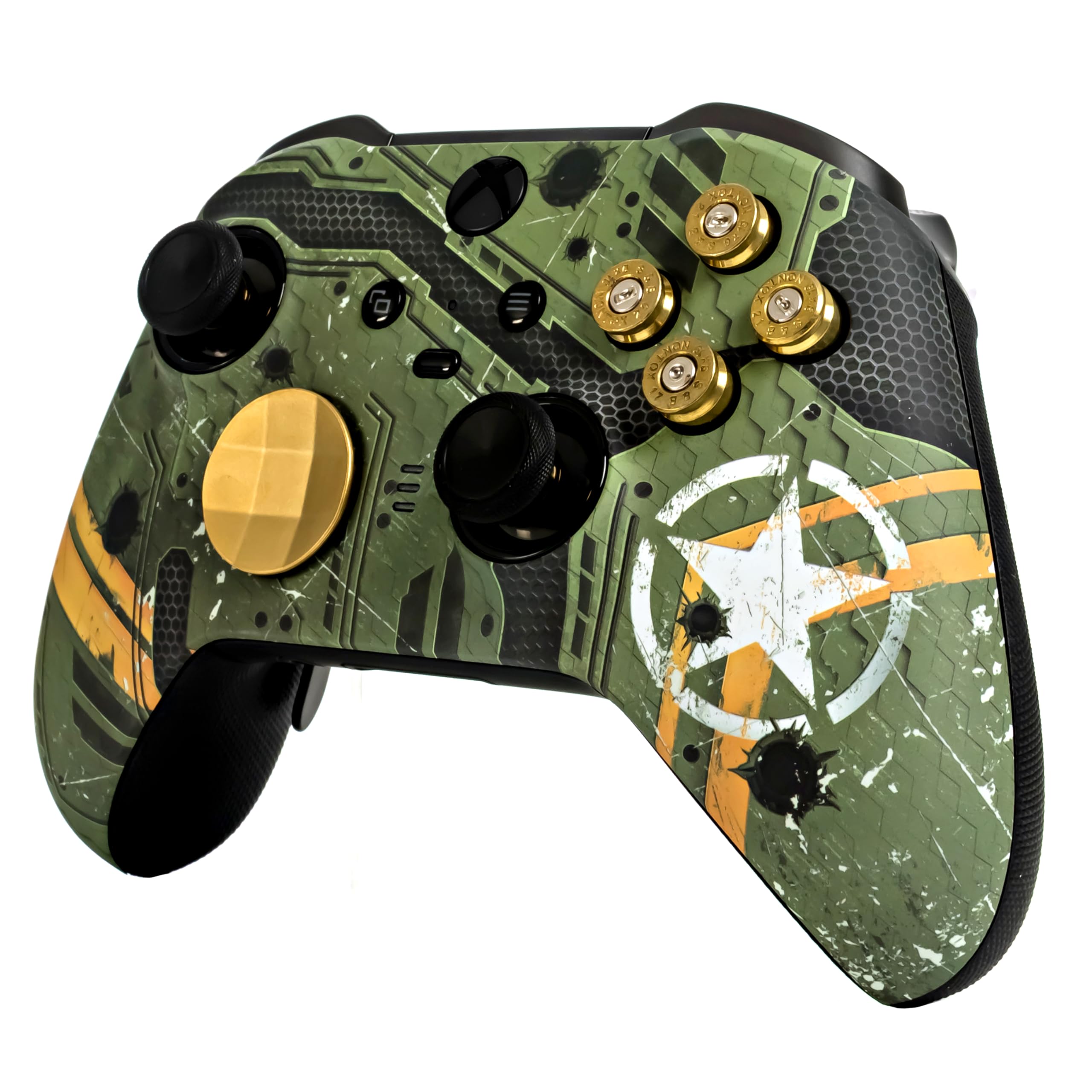Xbox Elite Series 2 Custom Soft Touch Controller - Soft Touch Feel, Added Grip, Cool Blue Color - Compatible with Xbox One, Series X, Series S - Flex Gamingproduct_type