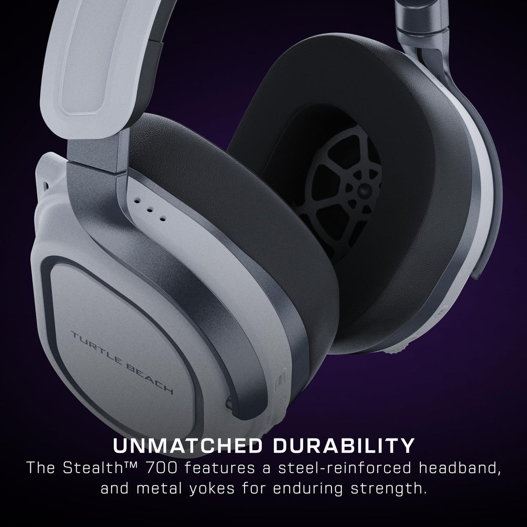 Turtle Beach Stealth 700 Wireless Multiplatform Gaming Headset for PS5 & PC | PlayStation, PS4, Bluetooth, 60mm Dual Drivers, 80-Hr Battery, Noise-Cancelling Flip-to-Mute Mic, Dual Transmitters, Black - Flex Gamingproduct_type