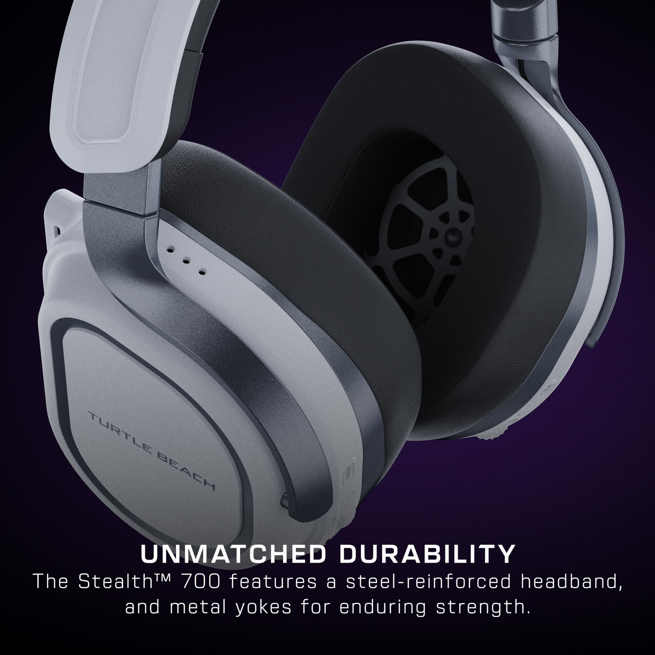 Turtle Beach Stealth 700 Wireless Multiplatform Gaming Headset for PS5 & PC | PlayStation, PS4, Bluetooth, 60mm Dual Drivers, 80-Hr Battery, Noise-Cancelling Flip-to-Mute Mic, Dual Transmitters, Black - Flex Gamingproduct_type