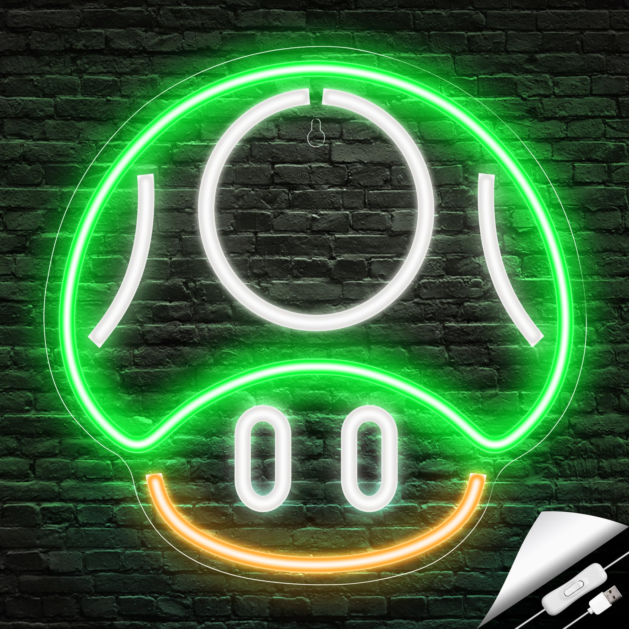 Kavaas Gamer Neon Sign, UV Printed Gaming Neon Sign for Gamer Room Decor - LED Video Game Neon Lights for Bedroom Boys, Gaming Wall decor - Best Gamer Gifts for Teenage Boys, Christmas - Flex Gamingproduct_type