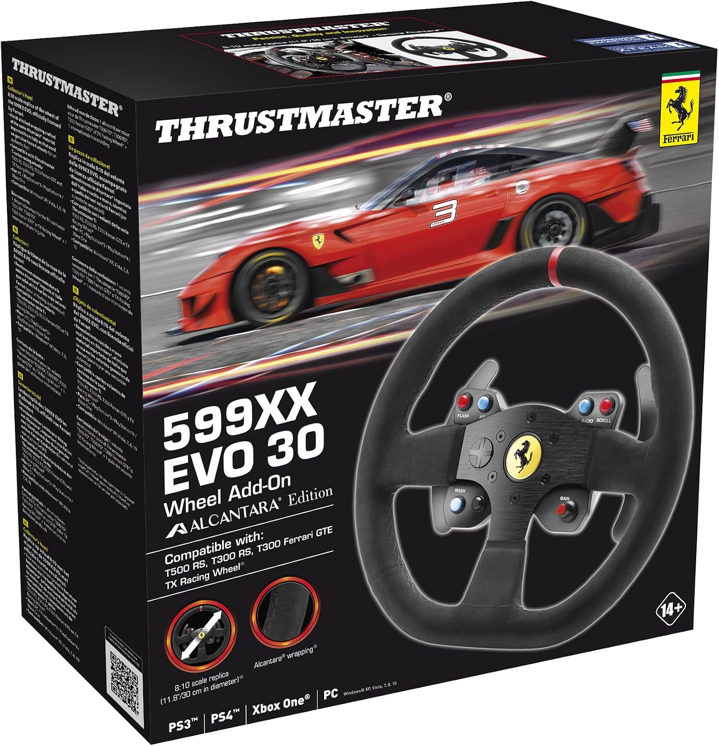 Thrustmaster F1 Wheel Add-On - Precision Racing Wheel with Official Ferrari License, Compatible with PlayStation, Xbox, and PC - Flex Gamingproduct_type