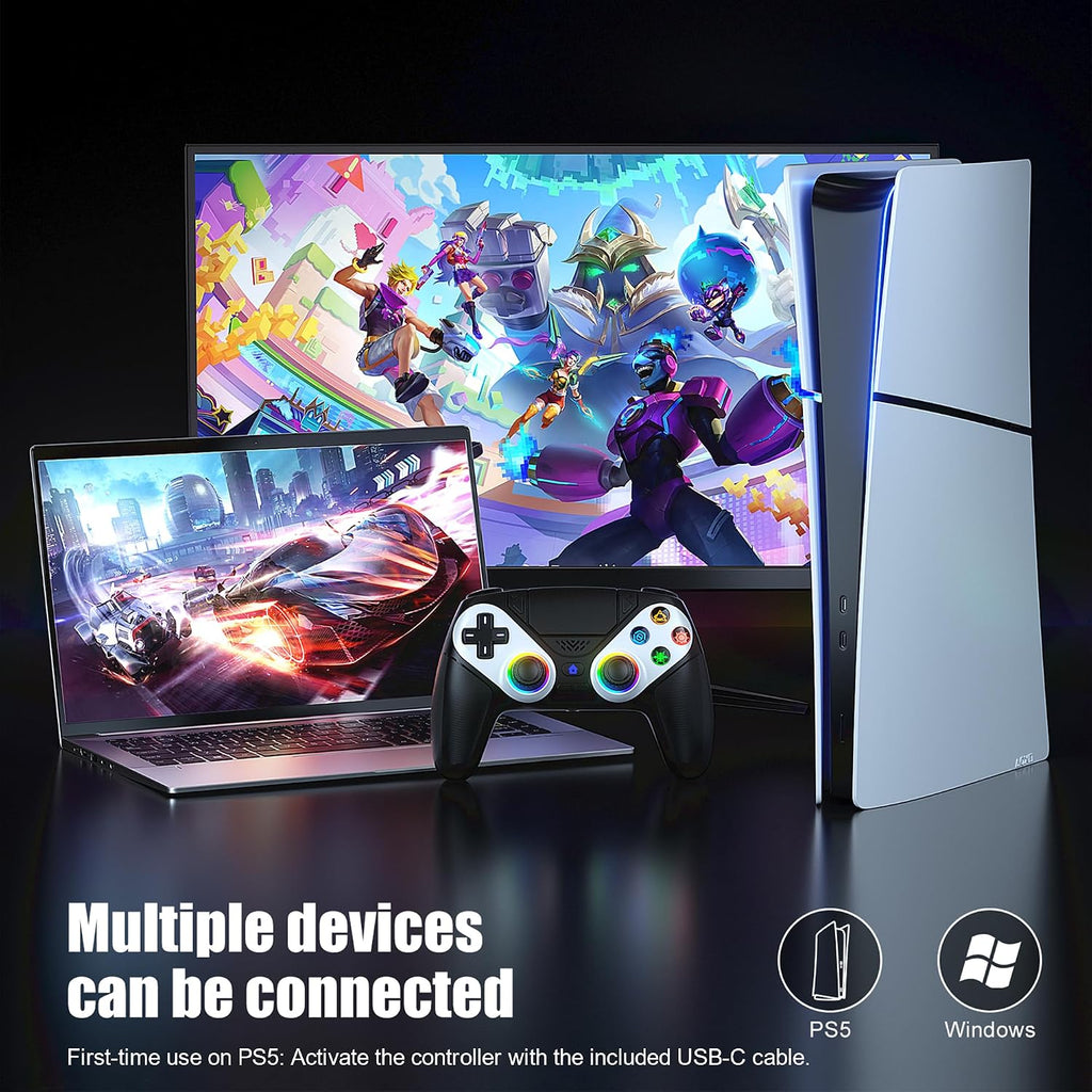 Unlock Gaming Fun with the Gamrombo LED Wireless Controller – Available in 6 Colors! - Flex Gamingproduct_type