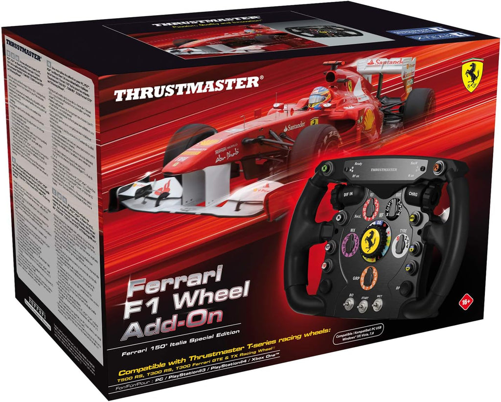 Thrustmaster F1 Wheel Add-On - Precision Racing Wheel with Official Ferrari License, Compatible with PlayStation, Xbox, and PC - Flex Gamingproduct_type