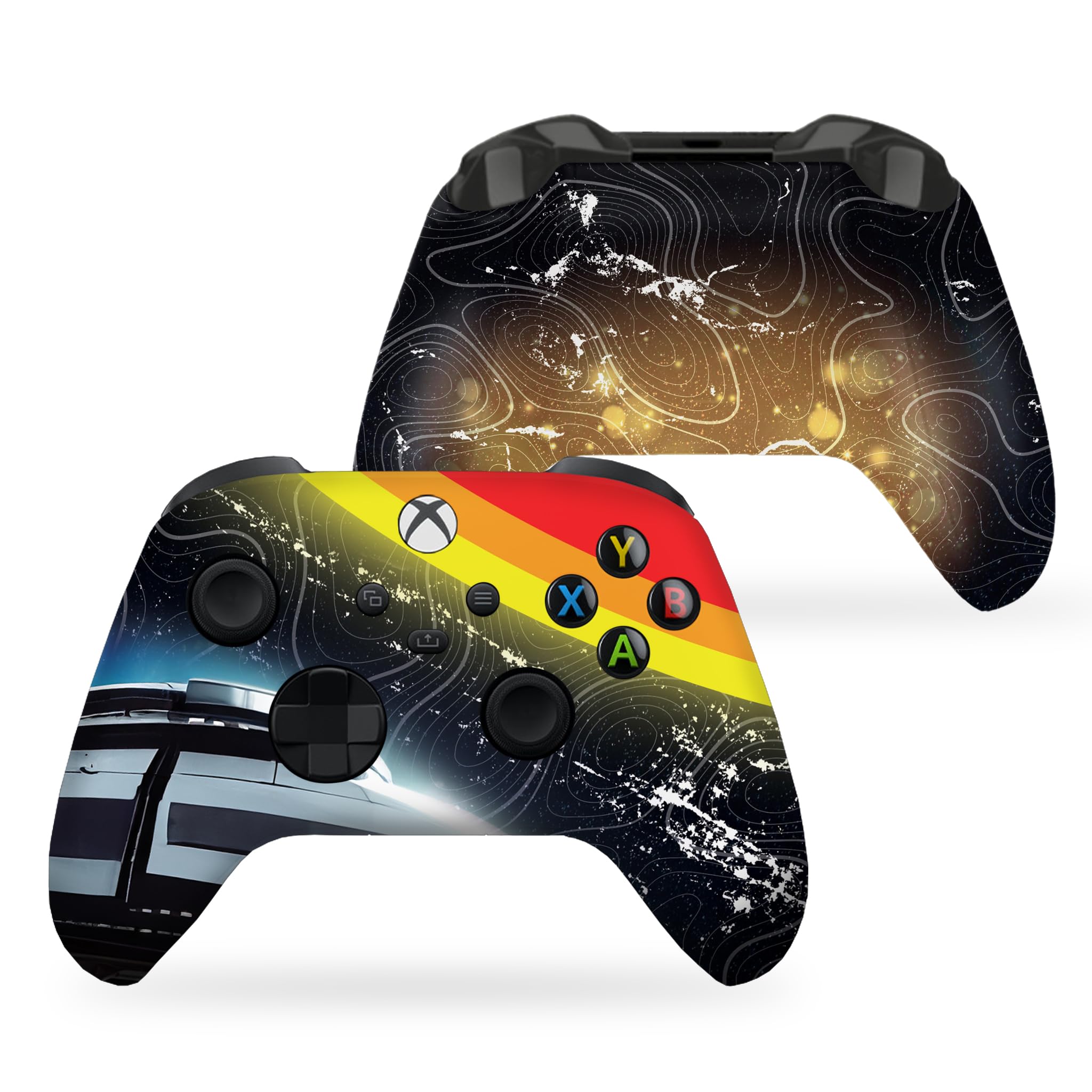 DreamController Go-Ku Custom X-box Controller Wireless compatible with X-box One/Series X/S Proudly Customized in USA with Permanent HYDRO-DIP Printing (NOT JUST A SKIN) - Flex Gamingproduct_type
