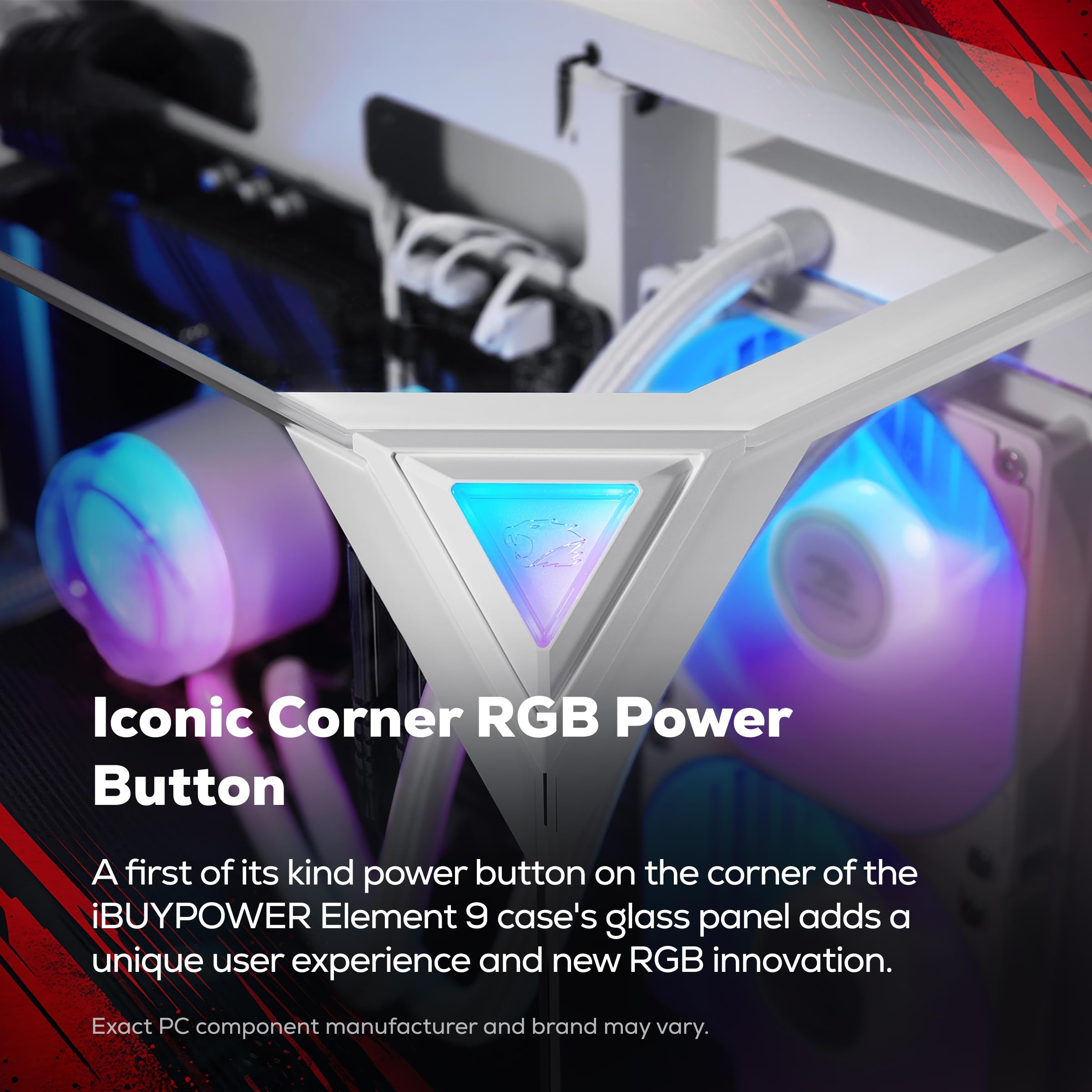 iBUYPOWER Element Gaming PC Desktop Computer AMD Ryzen 9 7900X CPU, NVIDIA GeForce RTX 5070 12GB GPU, 32GB DDR5 RAM, 1TB NVMe SSD, Windows 11 Home, Gamer Keyboard and Mouse - EWA9N5702 - Flex Gamingproduct_type