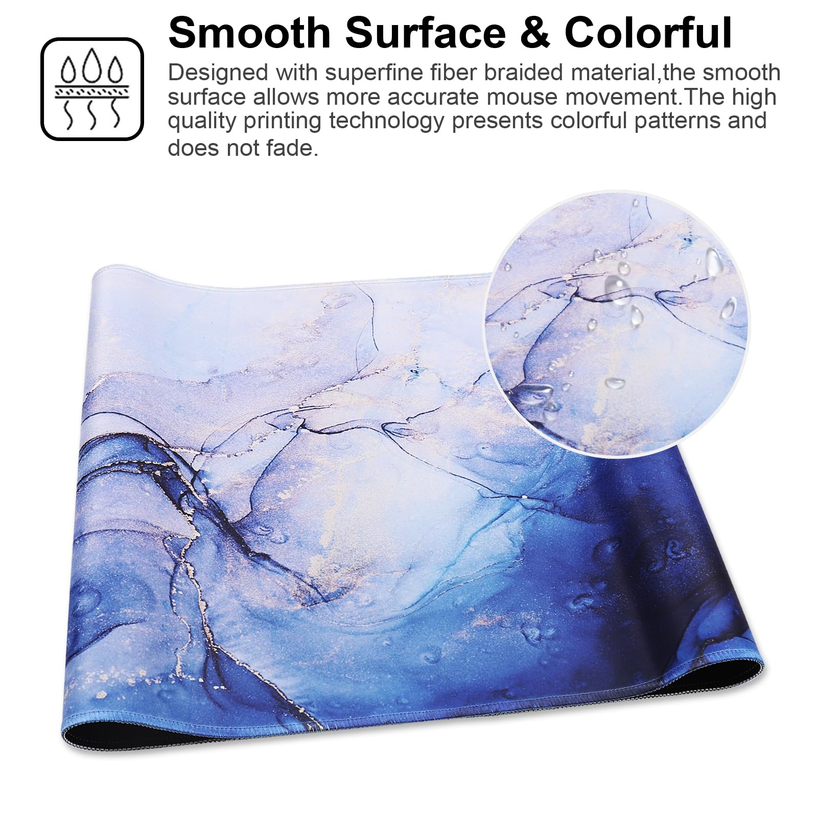 XXL Professional Large Mouse Pad & Computer Game Mouse Mat (35.4x15.7x0.1IN, Map) (90 * 40 Map) - Flex Gamingproduct_type
