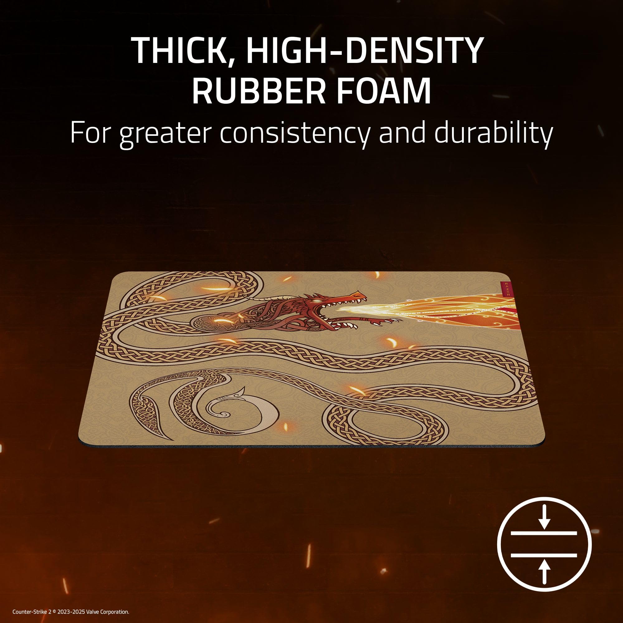 Razer Gigantus V2 Soft Gaming Mouse Pad (Medium): Textured Micro-Weave Cloth Surface - Thick, High-Density Rubber Foam - Non Slip Base - Pokémon Edition - Flex Gamingproduct_type