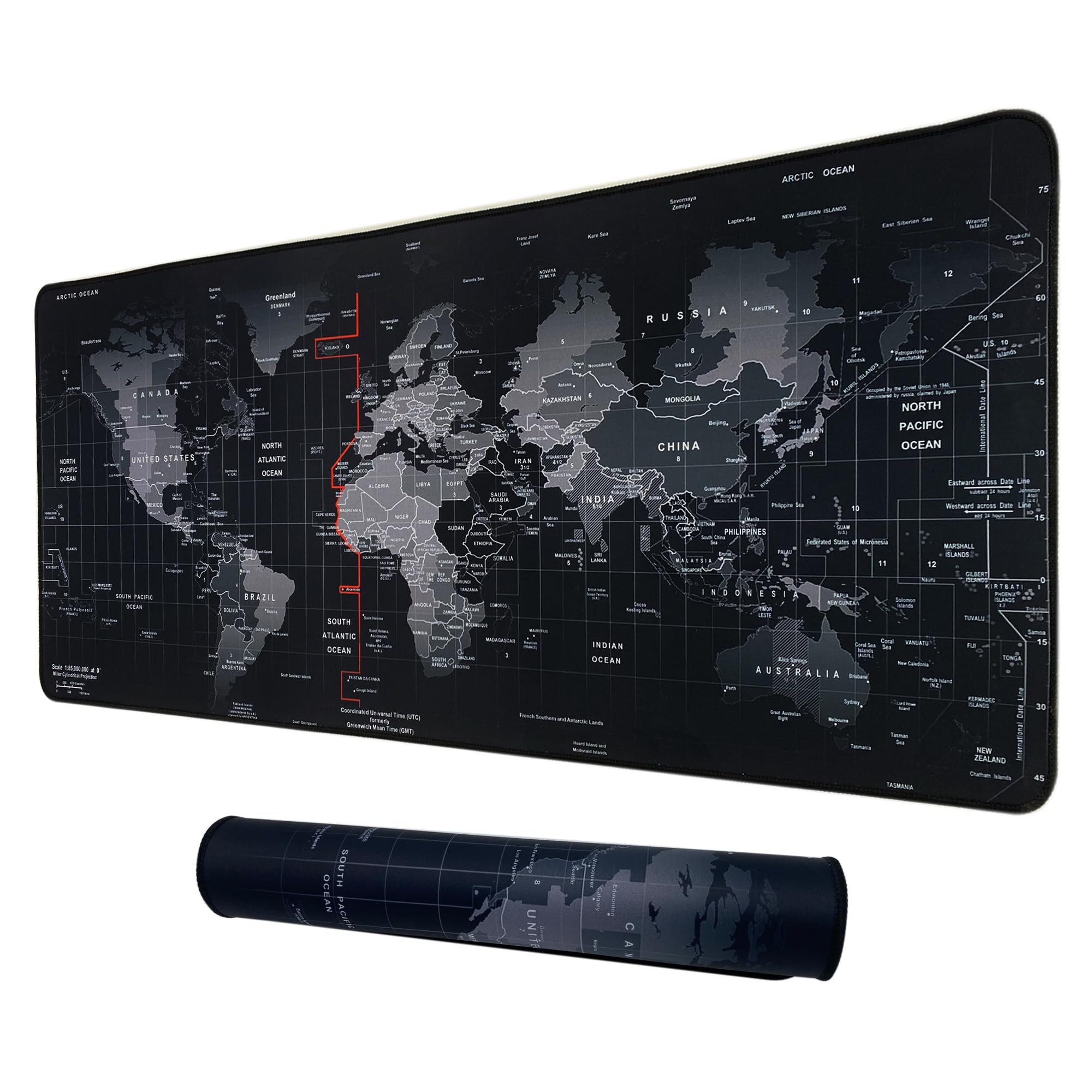 XXL Professional Large Mouse Pad & Computer Game Mouse Mat (35.4x15.7x0.1IN, Map) (90 * 40 Map) - Flex Gamingproduct_type