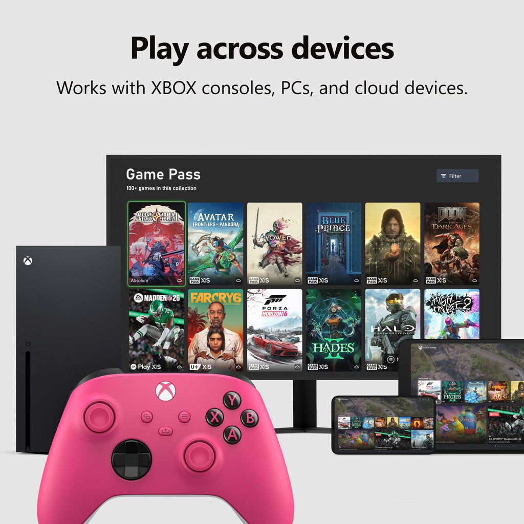 XBOX Wireless Gaming Controller | Pulse Red | Console, PC, & Cloud Devices | Textured Grip | Wireless, Bluetooth, USB-C Connectivity - Flex Gamingproduct_type