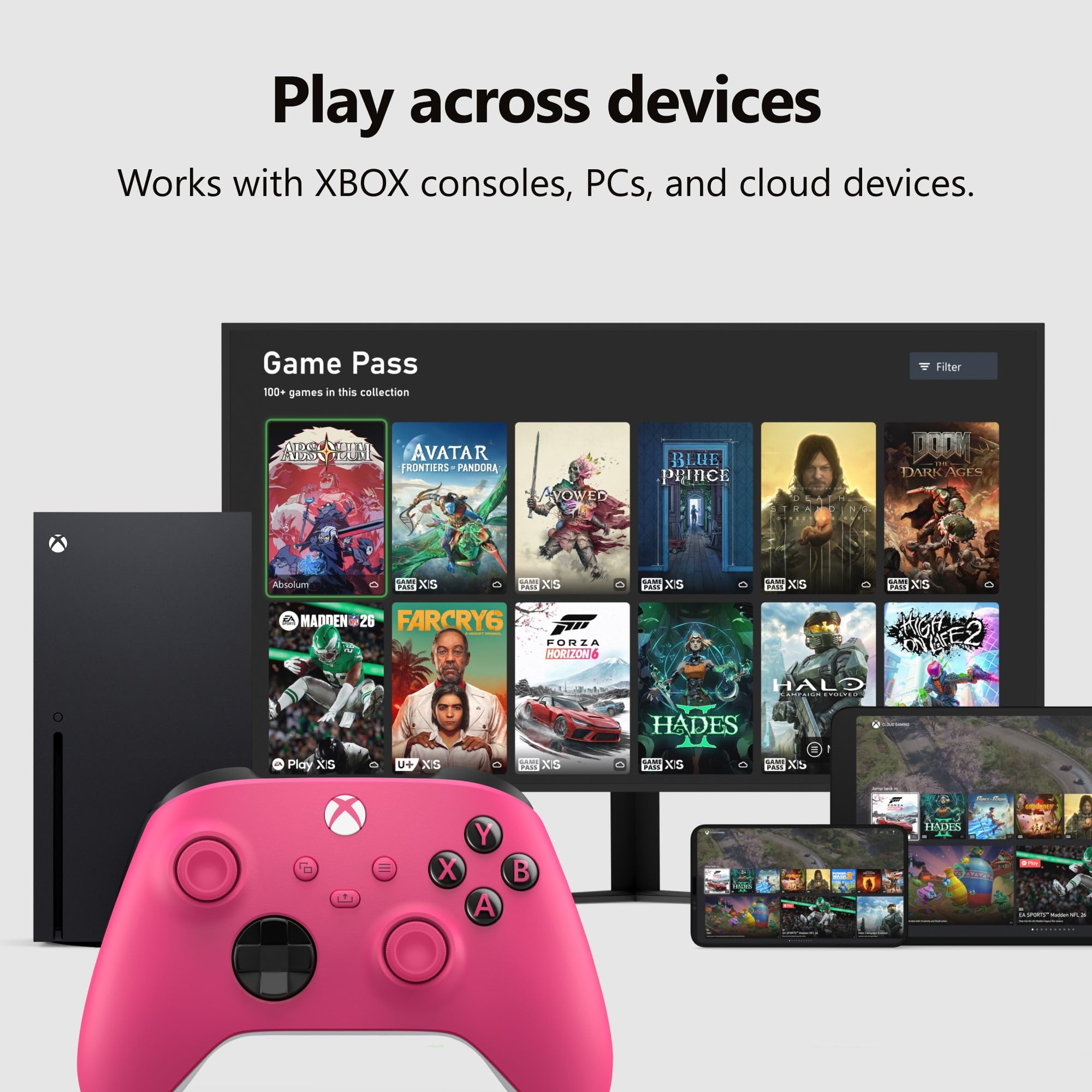 XBOX Wireless Gaming Controller | Pulse Red | Console, PC, & Cloud Devices | Textured Grip | Wireless, Bluetooth, USB-C Connectivity - Flex Gamingproduct_type