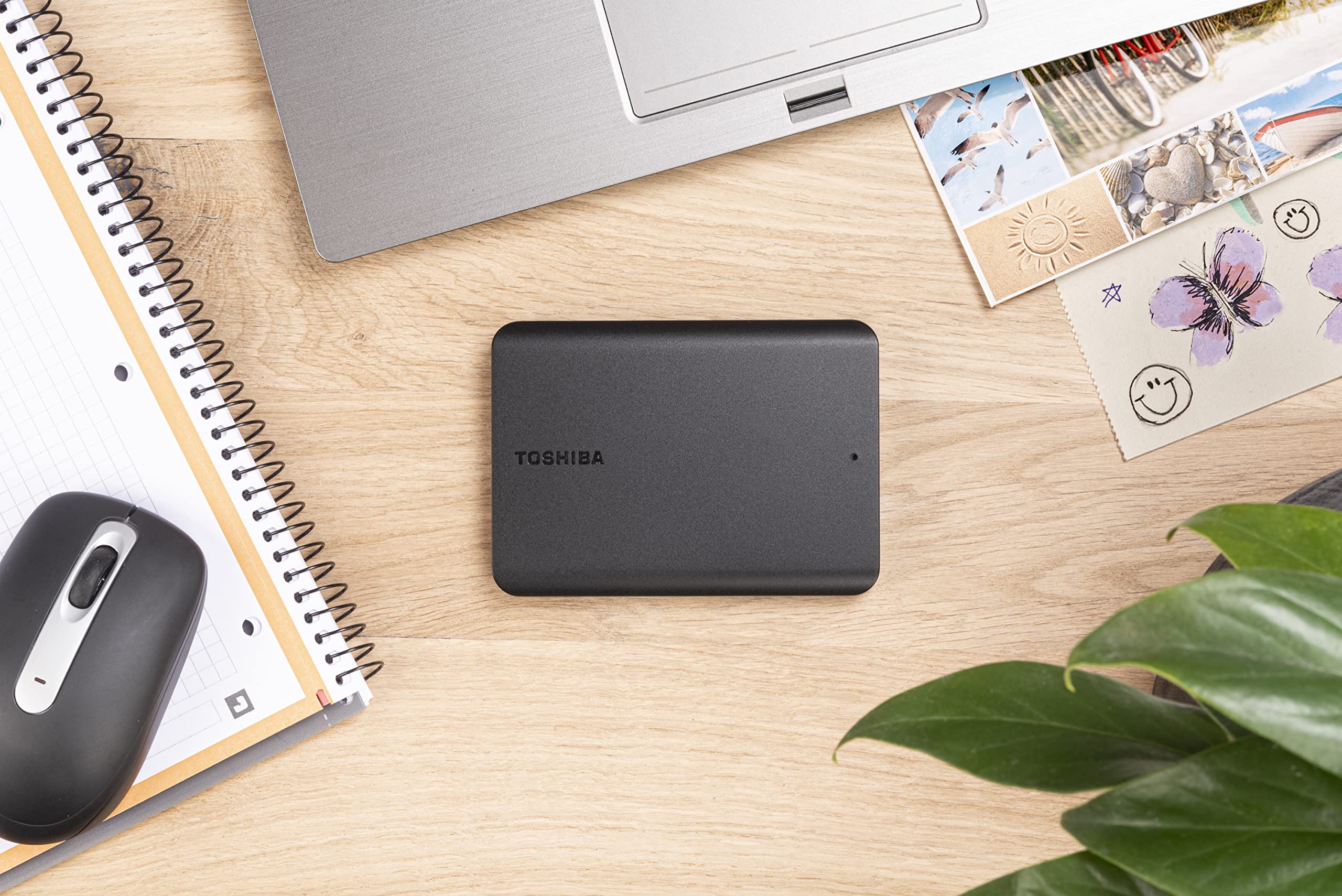Toshiba Canvio Basics 1TB Portable External Hard Drive USB 3.0, Black - HDTB510XK3AA - Flex Gamingproduct_type