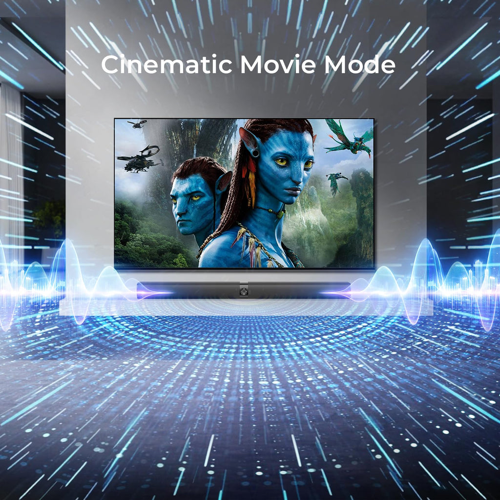 Sound Bar for Smart TV, Soundbar with Bluetooth/ARC/Opt/AUX Connect, Auto Volume Boost, 3 Equalizer Modes, 2 in 1 Detachable Soundbar for TV/PC/Gaming/Projectors - Flex Gamingproduct_type