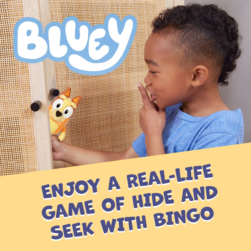Bluey Game Hide and Seek Figure, Articulated, Musical Kids Figurines with Dance Mode, Interactive Play Toddler Figurine Toys for Ages 3+ - Flex Gamingproduct_type