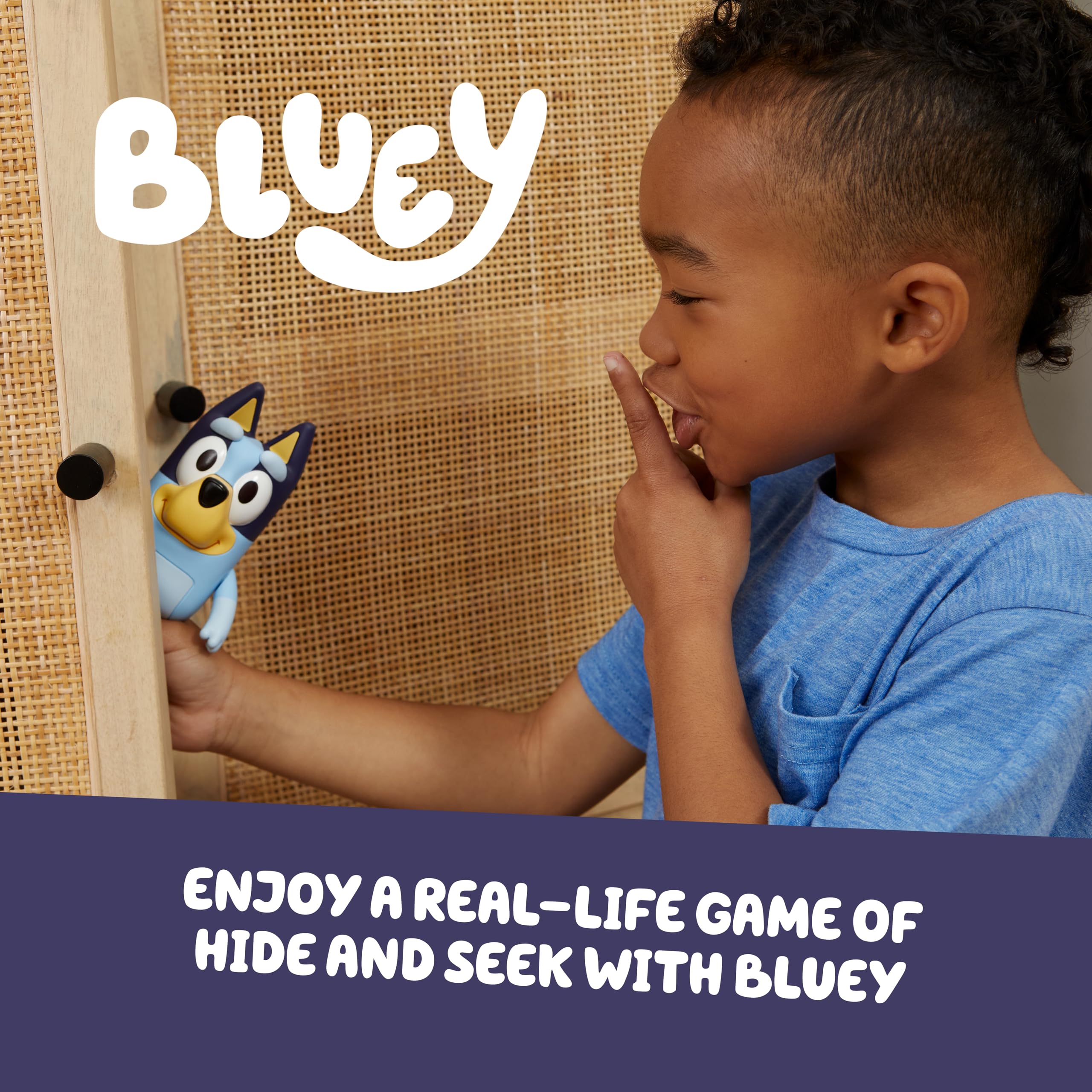 Bluey Game Hide and Seek Figure, Articulated, Musical Kids Figurines with Dance Mode, Interactive Play Toddler Figurine Toys for Ages 3+ - Flex Gamingproduct_type