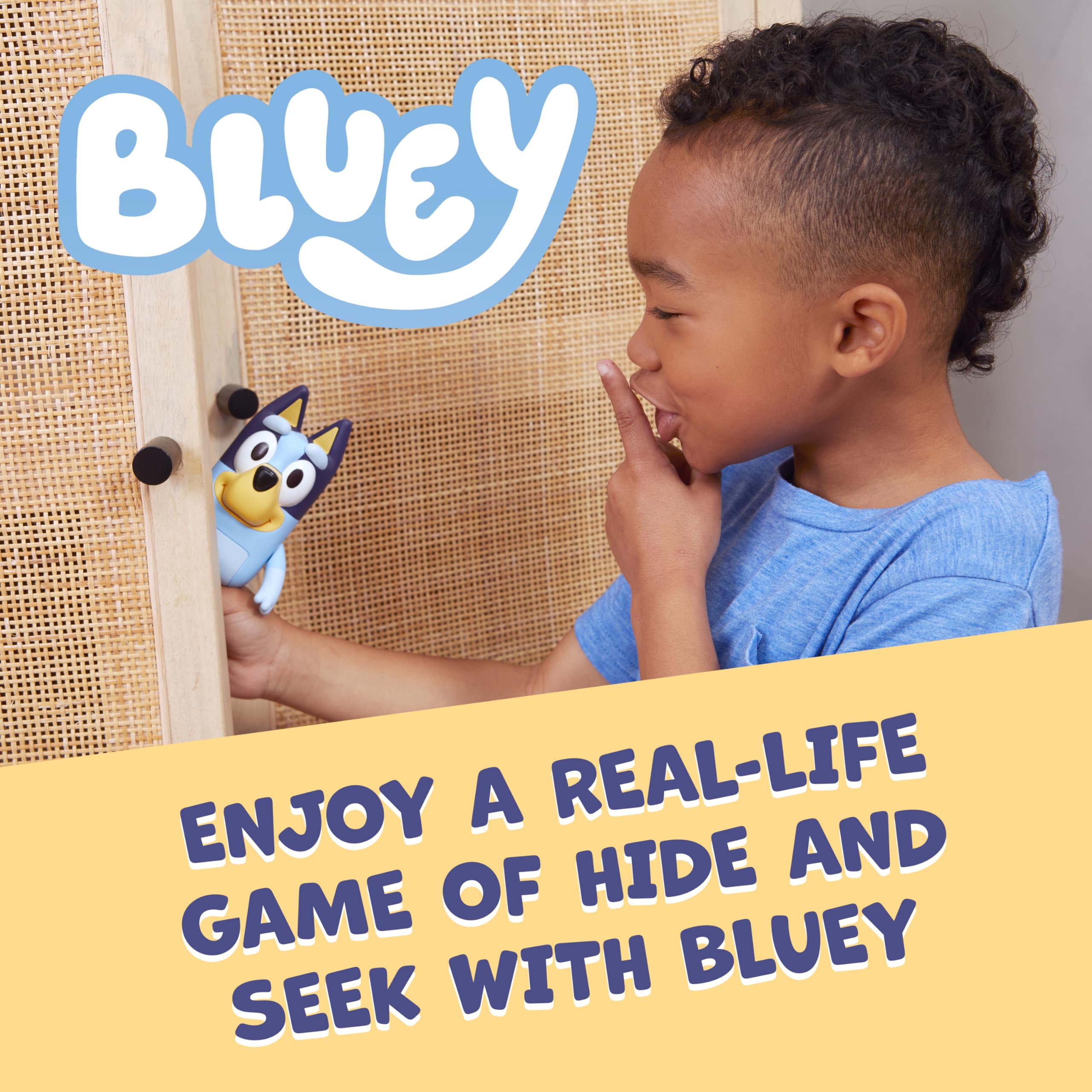 Bluey Game Hide and Seek Figure, Articulated, Musical Kids Figurines with Dance Mode, Interactive Play Toddler Figurine Toys for Ages 3+ - Flex Gamingproduct_type