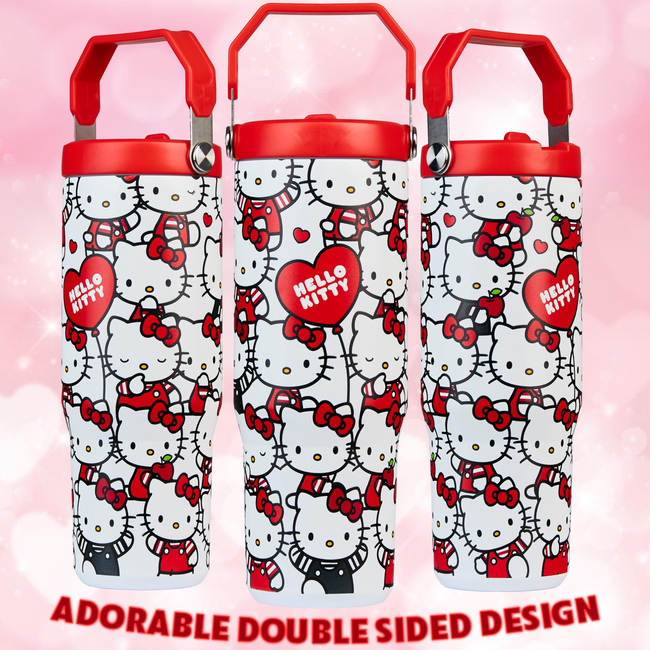 Get Trend Super Mario Tumbler Stainless Steel with Straw 30oz Kids Teens Insulated Cup with Lid Travel Mug Cups for School Sports Gifts for Kids (Red Super Mario) - Flex Gamingproduct_type
