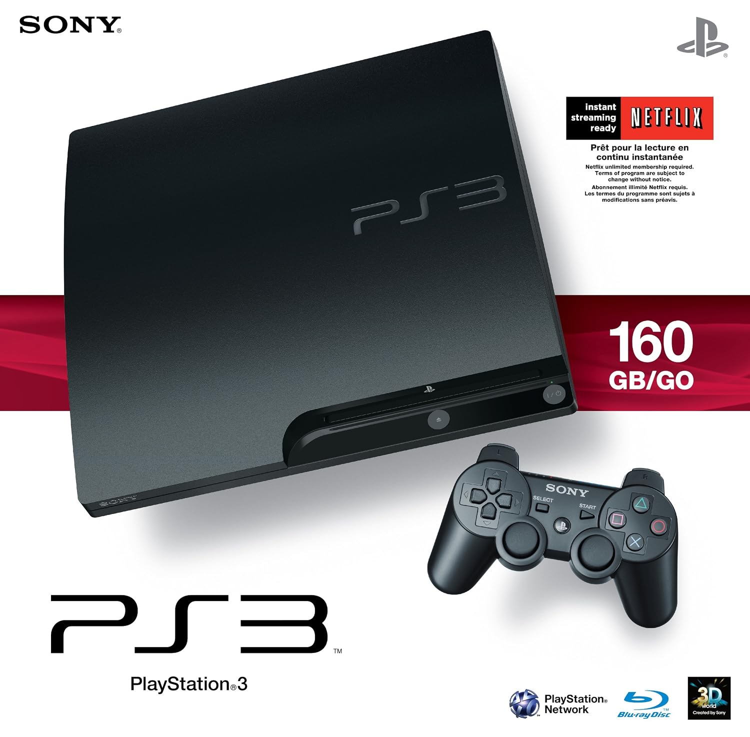 Sony Playstation 3 160GB System (Renewed) - Flex Gamingproduct_type