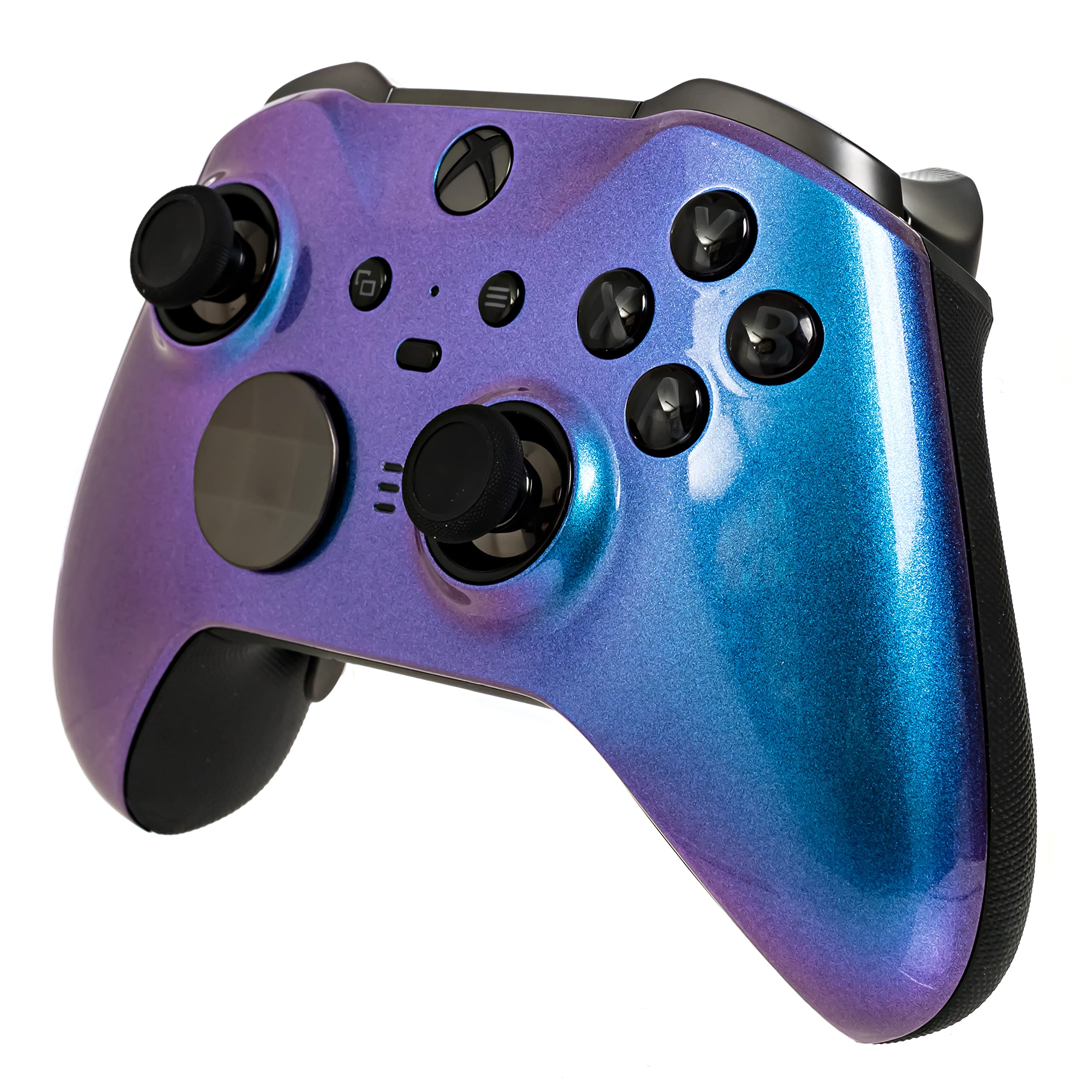 Xbox Elite Series 2 Custom Soft Touch Controller - Soft Touch Feel, Added Grip, Cool Blue Color - Compatible with Xbox One, Series X, Series S - Flex Gamingproduct_type