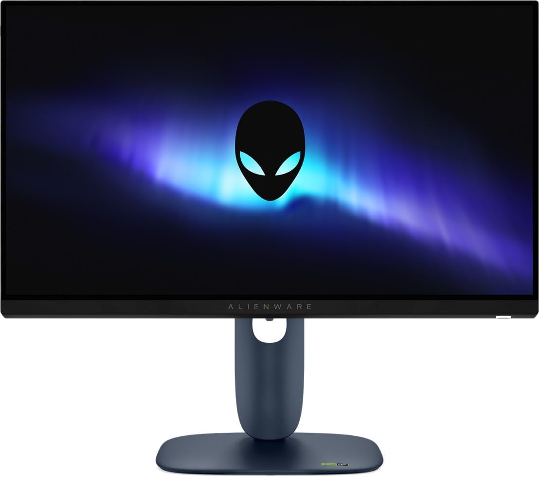 Alienware 25 Gaming Monitor - AW2525HM, Full HD (1920x1080), 320Hz, Fast IPS, 0.5ms, Compatible with NVIDIA G-Sync, AMD FreeSync Premium, DisplayPort, 2 HDMI, 3 USB, 3 Year Warranty | FreeSync Premium, 90 PPI, 24.5 inches, 1920x1080, HDMI, DisplayPort, US - Flex Gamingproduct_type