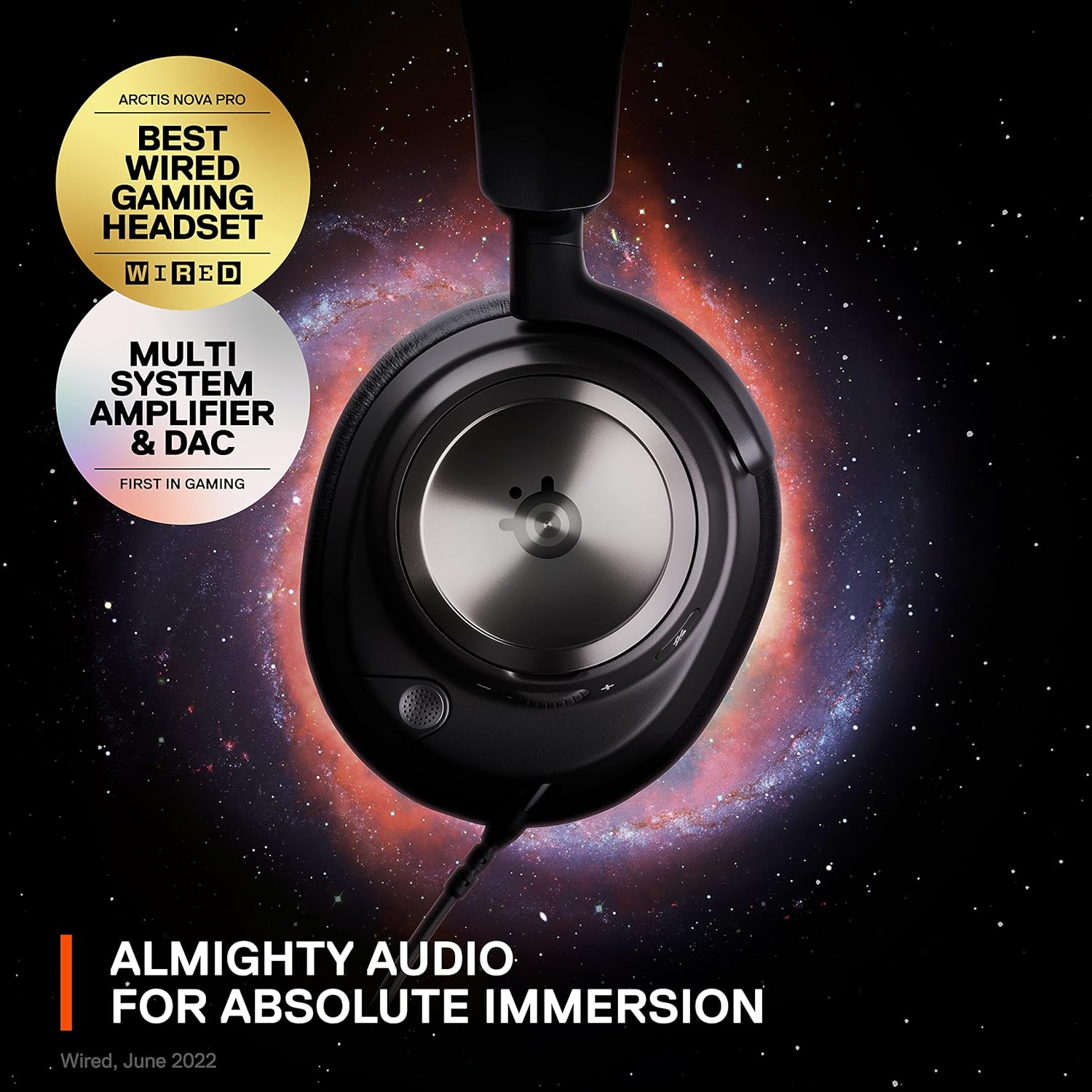 SteelSeries Arctis Nova Pro X Wired Multi-System Gaming Headset - Xbox, PC, PlayStation & Switch - 360° Spatial Audio - Hi-Res GameDAC Gen 2 - AI-Powered Noise-Cancelling ClearCast Gen 2 Microphone - Flex Gamingproduct_type